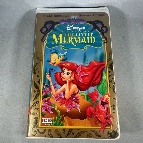 Disney The Little Mermaid Special Edition Fully Restored VHS Jodi Benson THX - Picture 1 of 3